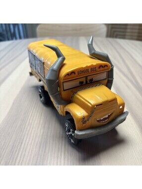 Disney Pixar Cars 3 Demolition Derby Miss Fritter Ms. Fritter  8” 2016